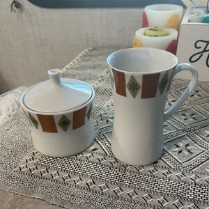 VTG. Ben Seibel Forum International Creamer & Sugar Bowl Set